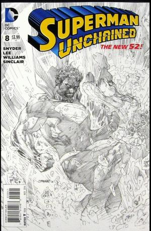 [Superman Unchained 8 (variant sketch cover - Jim Lee)]
