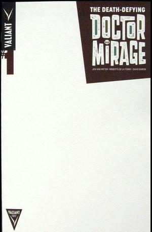 [Death-Defying Doctor Mirage #1 (1st printing, variant blank cover)]
