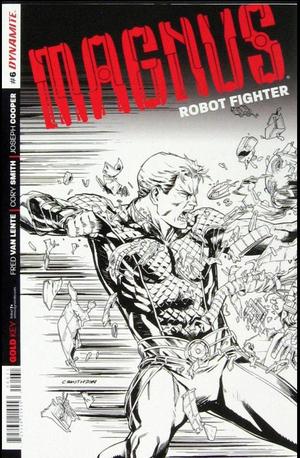 [Magnus Robot Fighter (series 5) #6 (Retailer Incentive B&W Cover - Cory Smith)]