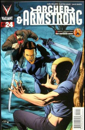 [Archer & Armstrong (series 2) #24 (regular cover - Clayton Henry)]