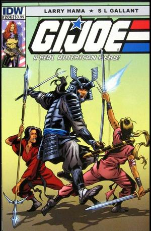 [G.I. Joe: A Real American Hero #206 (regular cover - S. L. Gallant)]