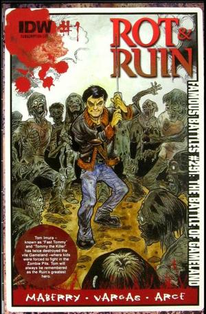[Rot & Ruin #1 (1st printing, variant subscription cover - Rob Sacchetto)]