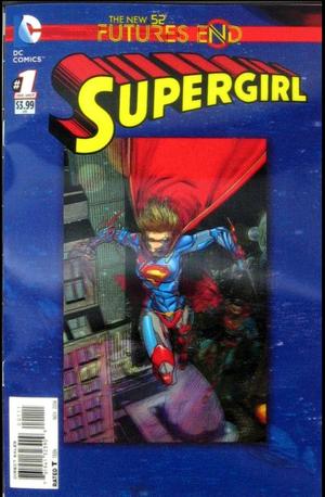 [Supergirl (series 6) Futures End 1 (variant 3D motion cover)]