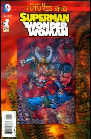 [Superman / Wonder Woman - Futures End 1 (variant 3D motion cover)]