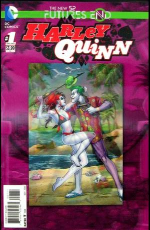 [Harley Quinn (series 2) Futures End 1 (variant 3D motion cover)]