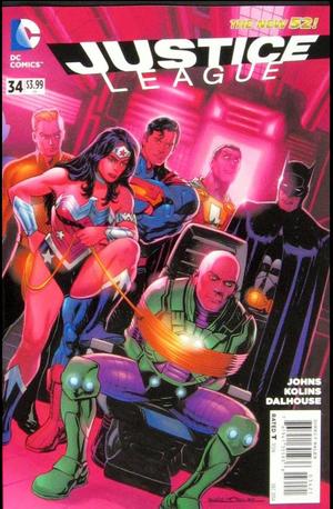 [Justice League (series 2) 34 (variant cover - Rags Morales)]