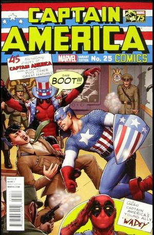 [Captain America (series 7) No. 25 (1st printing, variant Deadpool cover - John Tyler Christopher)]