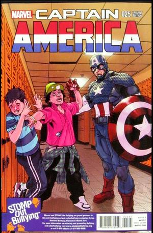 [Captain America (series 7) No. 25 (1st printing, variant Stomp Out Bullying cover - Kalman Andrasofszky)]