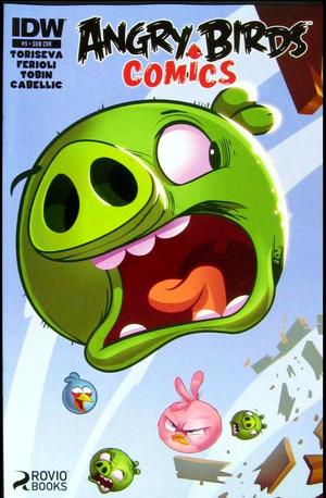 [Angry Birds Comics (series 1) #5 (variant subscription cover - Jarrod Gecek)]