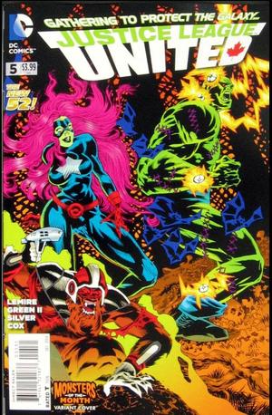 [Justice League United 5 (variant Monsters cover - Kelley Jones)]