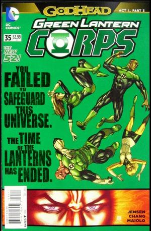[Green Lantern Corps (series 3) 35 (standard cover - Bernard Chang)]
