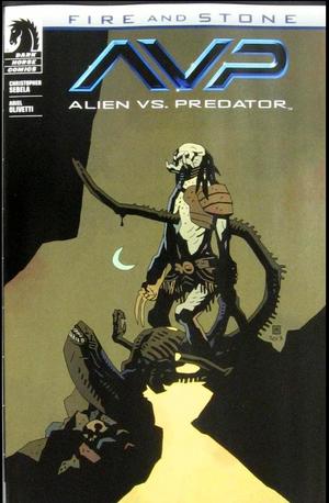[Alien vs. Predator - Fire and Stone #1 (variant cover - Mike Mignola)]