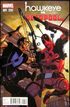 [Hawkeye Vs. Deadpool No. 1 (variant cover - Jason Pearson)]