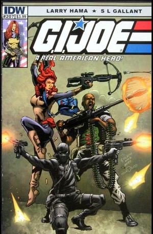 [G.I. Joe: A Real American Hero #207 (regular cover - S L Gallant)]