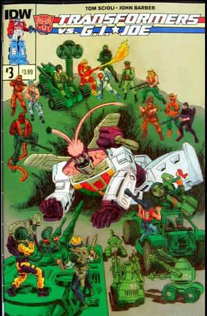 [Transformers Vs. G.I. Joe #3 (regular cover - Tom Scioli)]