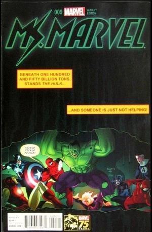 [Ms. Marvel (series 3) No. 9 (variant Deadpool cover - Paul Renaud)]