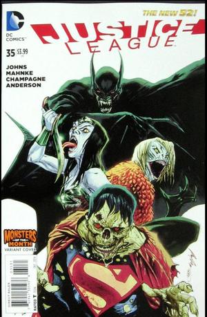 [Justice League (series 2) 35 (variant Monsters cover - Rafael Albuquerque)]
