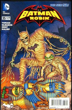 [Batman and Robin (series 2) 35 (variant Monsters cover - Chris Burnham)]