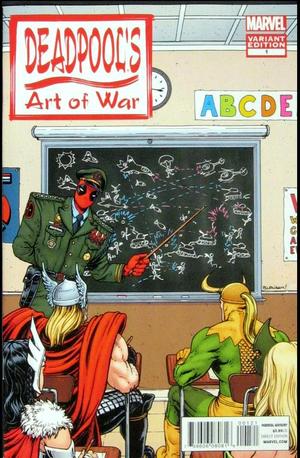 [Deadpool's Art of War No. 1 (variant cover - Chris Burnham)]