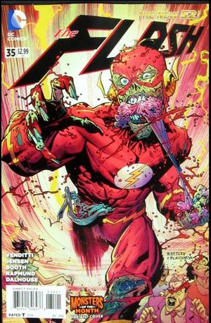 [Flash (series 4) 35 (variant Monsters cover - Ryan Ottley)]