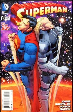[Superman (series 3) 35 (variant cover - John Romita Jr.)]