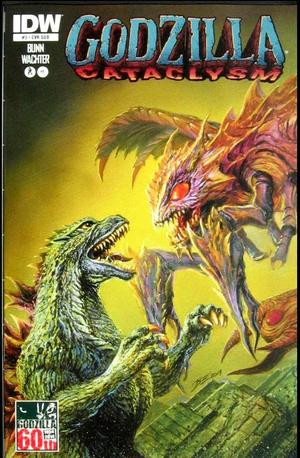 [Godzilla: Cataclysm #3 (variant subscription cover - Bob Eggleton)]