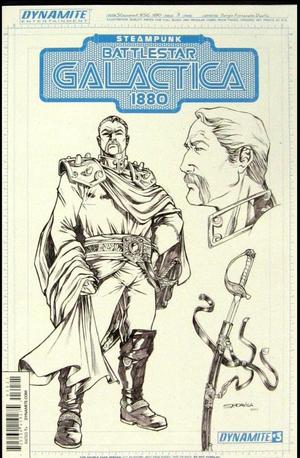 [Steampunk Battlestar Galactica 1880 #3 (Retailer Incentive "Adama" Cover - Sergio Fernandez Davila)]