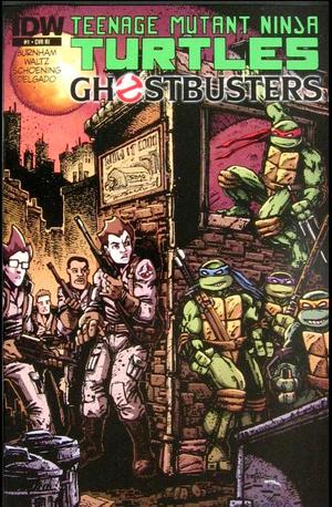 [Teenage Mutant Ninja Turtles / Ghostbusters #1 (1st printing, retailer incentive cover - Kevin Eastman)]