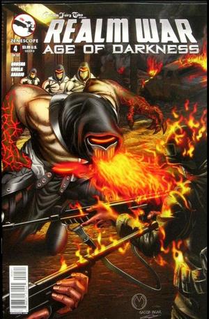 [Grimm Fairy Tales Presents: Realm War - Age of Darkness #4 (Cover D - Marat Mychaels)]