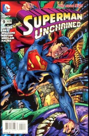 [Superman Unchained 9 (variant wraparound cover - Bryan Hitch)]