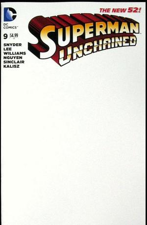 [Superman Unchained 9 (variant blank cover)]