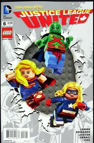 [Justice League United 6 (variant Lego cover)]