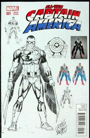 [All-New Captain America No. 1 (1st printing, variant Design cover - Carlos Pacheco)]