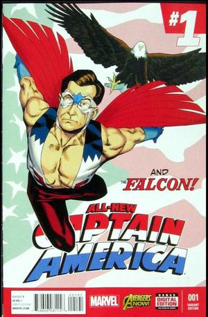 [All-New Captain America No. 1 (1st printing, variant Stephen Colbert cover - Kris Anka)]