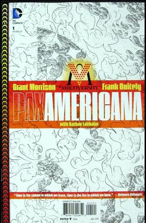 [Multiversity - Pax Americana 1 (variant sketch cover - Frank Quitely)]