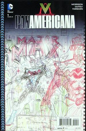 [Multiversity - Pax Americana 1 (variant design sketch cover - Grant Morrison)]