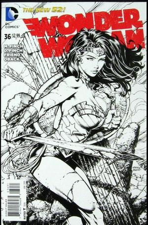 [Wonder Woman (series 4) 36 (variant sketch cover - David Finch)]