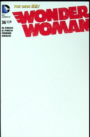[Wonder Woman (series 4) 36 (variant blank cover)]