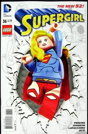 [Supergirl (series 6) 36 (variant Lego cover)]