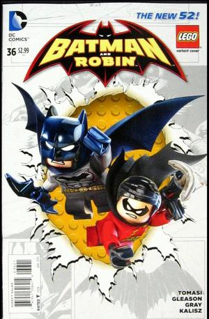 [Batman and Robin (series 2) 36 (variant Lego cover)]