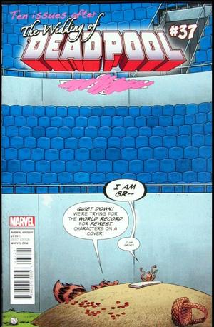 [Deadpool (series 4) No. 37 (variant Rocket Raccoon and Groot cover - Scott Koblish)]