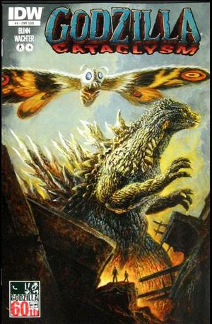 [Godzilla: Cataclysm #4 (variant subscription cover - Bob Eggleton)]