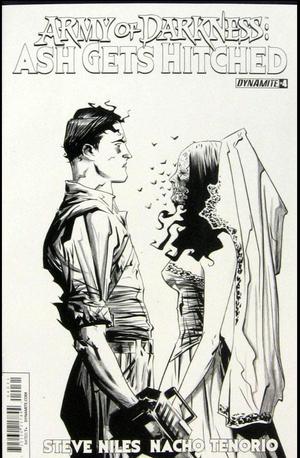 [Army of Darkness - Hitched #4 (Retailer Incentive B&W Cover - Jae Lee)]