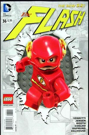 [Flash (series 4) 36 (variant Lego cover)]