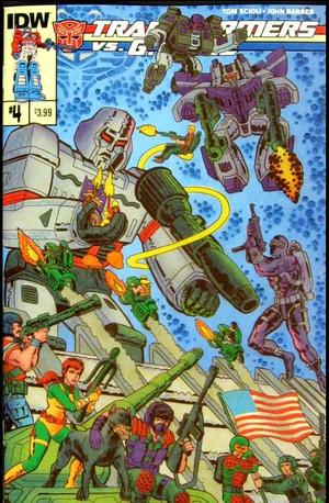[Transformers Vs. G.I. Joe #4 (regular cover - Tom Scioli)]