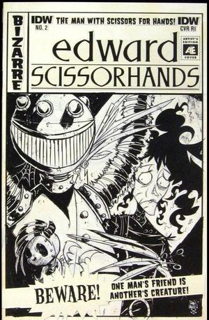 [Edward Scissorhands #2 (retailer incentive Artist's Edition cover - Drew Rausch)]