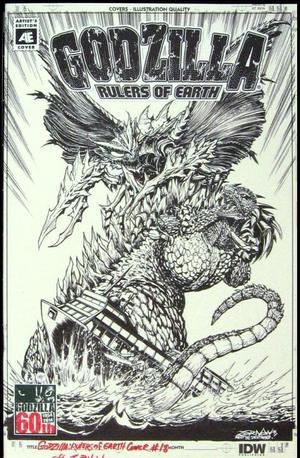 [Godzilla: Rulers of Earth #18 (retailer incentive Artist's Edition cover - Jeff Zornow)]