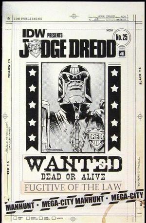 [Judge Dredd (series 4) #25 (retailer incentive Artist's Edition cover - Mark Torres)]