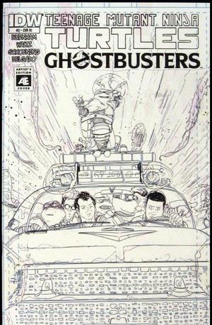 [Teenage Mutant Ninja Turtles / Ghostbusters #2 (1st printing, retailer incentive Artist's Edition cover - Tristan Jones)]