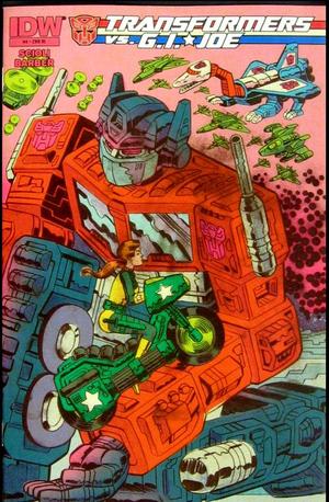 [Transformers Vs. G.I. Joe #4 (retailer incentive connecting cover - Tom Scioli)]